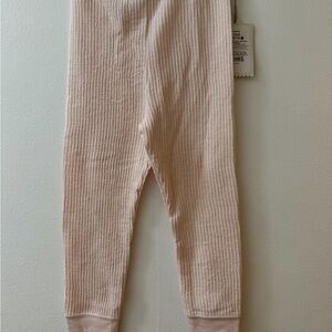 Cloud Island Light Pink Ribbed Leggings